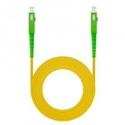 Cable de Fibra Óptica G657A2 Nanocable 10.20.0050/ LSZH/ 50m/ Amarillo