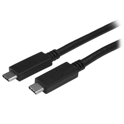 Cable usb tipo c startech 1m - macho - macho - negro