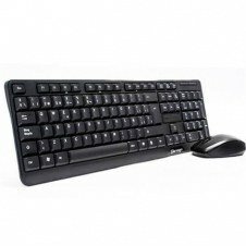 KIT VORAGO TECLADO Y MOUSE KM-302 INALAMBRICO NEGRO