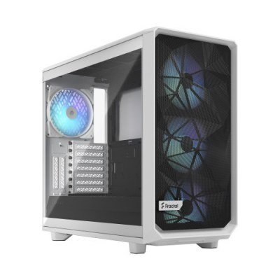 Fractal Design Meshify 2 RGB TG Clear Tint Cristal Templado USB 3.2 Blanca