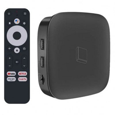 Reproductor android 11 leotec tv box gc216 quad core s905y4 - 2gb - 16gb