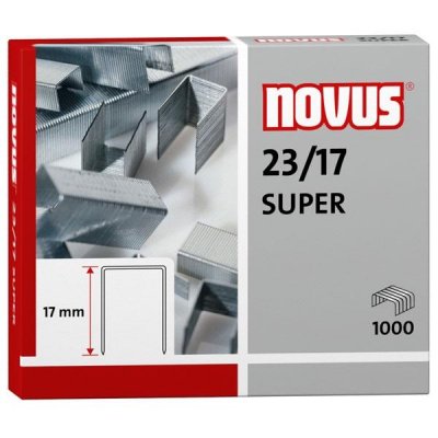 NOVUS C.1000 grapas galvanizadas 23/17