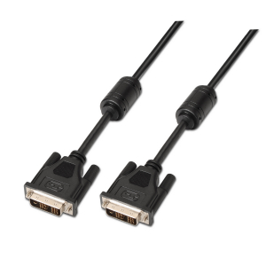 Aisens Cable Dvi Single Link 18+1 Con Ferrita M-M Negro 1,8M
