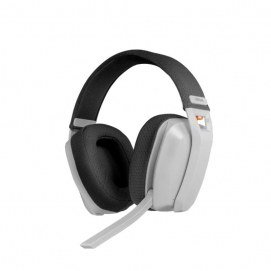 Auriculares Krom Gaming KANJI inalámbrico blanco