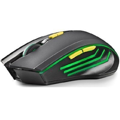 Ratón Gaming Inalámbrico NGS GMX-200/ Batería recargable/ Hasta 3200 DPI