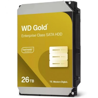 Disco Duro Western Digital WD Gold Enterprise 26TB/ 3.5/ SATA III/ 512MB