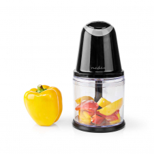 NEDIS PICADORA DE ALIMENTOS | 260 W | 0.5 L | PLÁSTICO | 2 AJUSTES DE VELOCIDAD | NEGRO
