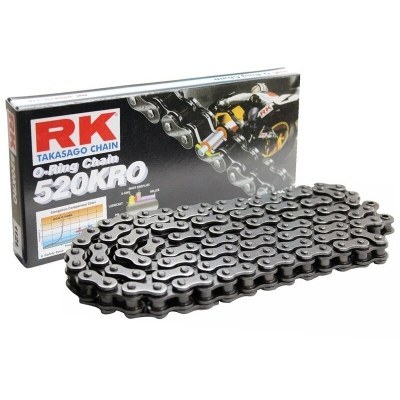 Cadena RK 520KRO con 92 eslabones negro 520KRO-92