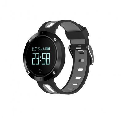 RELOJ DEPORTIVO BILLOW XS30 NEGRO/GRIS - BT 4.0 - DOBLE SENSOR - PANTALLA 0.95/2.41CM OLED - TENSIOMETRO - BATERÍA 1200MAH - RESISTENTE AL AGUA