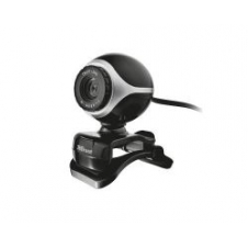 Webcam Trust 0.3mp Usb Micrófono Negra/plata