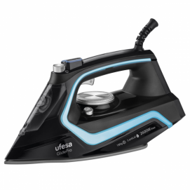 Plancha de vapor Ufesa PV2600 GLIDE, 2600W, 180 gr