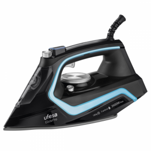 Plancha de ropa Ufesa PV2600 GLIDE, 2600W, 180 gr