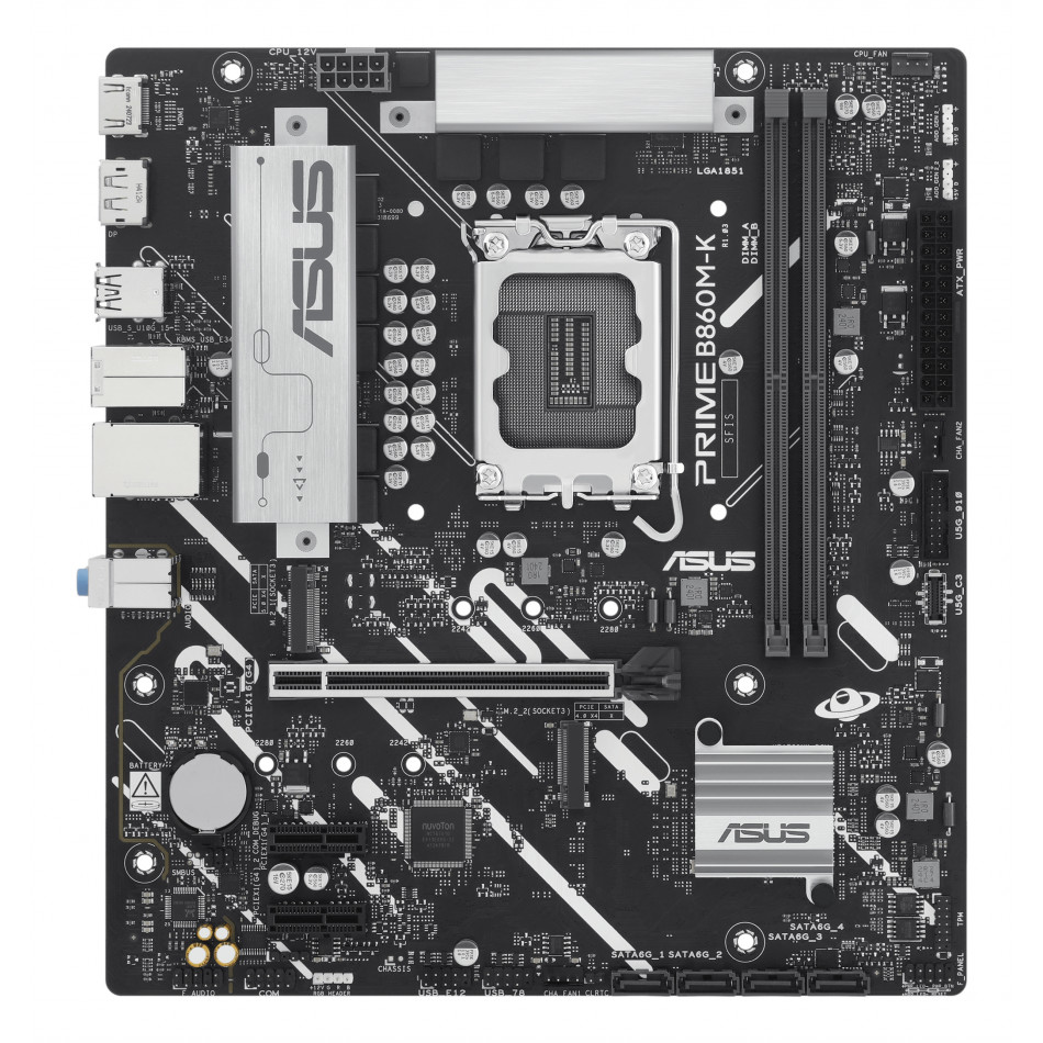 PRIME B860M-K Intel B860 LGA 1851 (Socket V1) micro ATX