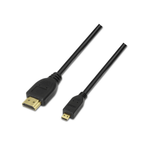 Aisens Cable Micro Hdmi Alta Velocidad / Hec A/M-D/M Negro 0.8M