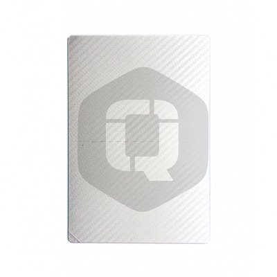Lamina trasera de personalizacion qcharx fibra de carbono 8