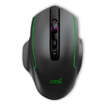 Rat?n Wireless + Bluetooth 2 en 1 (Recargable) Gaming Led RGB COOL Lagoon
