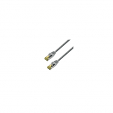 LATIGUILLO AISENS RJ45 S/FTP CAT7 25CM GRIS A146-0332