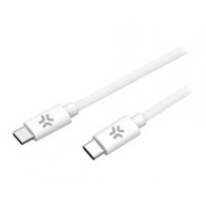Cable CELLY USB-C a USB-C 1.5m Blanco (USBCUSBCCOTTWH)