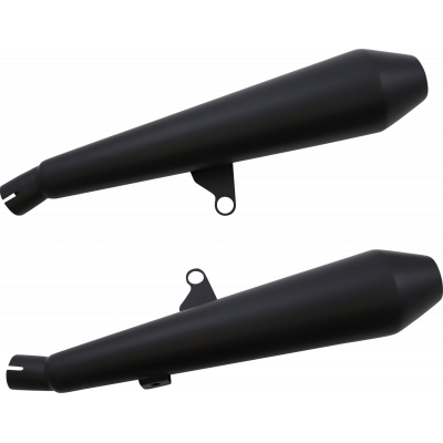 Predator Pro™ Slip-On Mufflers BRITISH CUSTOMS BC902-101-V2-B