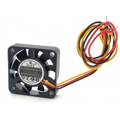 VENTILADOR 24Vdc 40x40x10mm 1,2W 3 Cables Friccion Luft