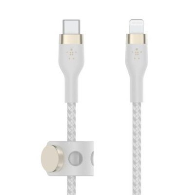 USB-C TO LTG_BRAID SILIC 2M WHITE