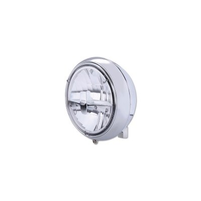 HIGHSIDER 7 inch LED headlight Yuma 2 TypE 3, chrome 223-231