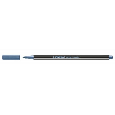 Pen 68 metallic rotulador Medio Azul 1 pieza(s)