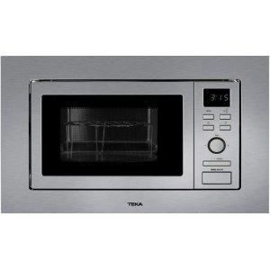 Microondas integrable Teka MWE 202 FI 20 litros 800W 5 niveles 59.5 x 32.4 x 36.2 cm Grill 1000W Ref: 40581102 inox