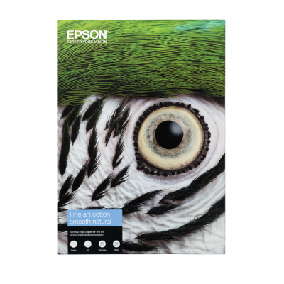 EPSON papel Fine Art Cotton Smooth Natural 300 g/m2 - A4