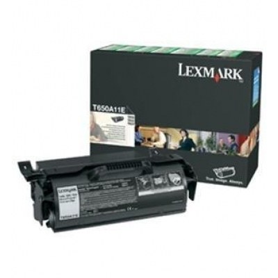 Lexmark T650/T652/T654/T656 Negro Cartucho de Toner Original - T650A11E