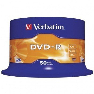 DVD-R Verbatim Advanced AZO 16X/ TarrinA50uds