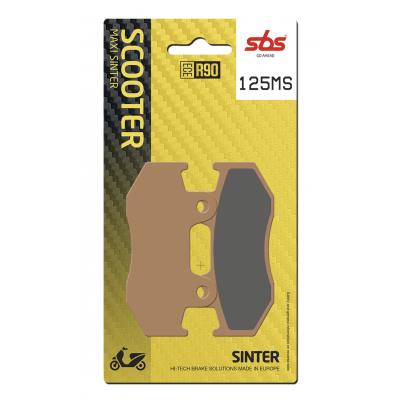 MS Scooter Maxi Sintered Brake Pads SBS 125MS