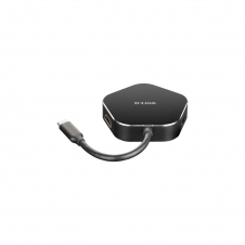 D-link base para portatil y replicador de puertos Alambrico Thunderbolt 3 negro plata DUB-M420