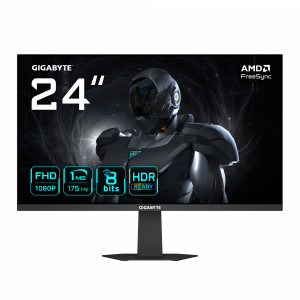 GS24F14A Monitor Gaming 24 FHD - 1920 x 1080, 175Hz, 1ms, 400 cd/m², FreeSync, HDR Ready, HDMI 2.0, DisplayPort 1.4