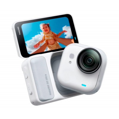 INSTA360 GO ULTRA STANDARD BUNDLE ARCTIC WHITE / CÁMARA DE ACCIÓN 4K
