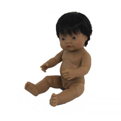 MUÑECO 38CM LATINOAM. NIÑO B. MINILAND 31057