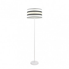 Pie Salon Karla 1xe27 Blanco/beis 149x40x40 Cm