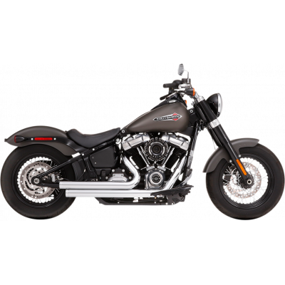 Sistema de escape 2-en-2 para Softail RINEHART RACING 300-1101C