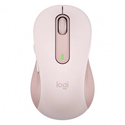 Mouse raton logitech m650 grande optico wireless inalambrico rosa