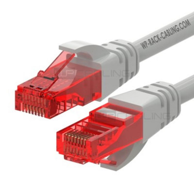 Cable de red wp latiguillo rj45 u - utp cat.6 0.2m blanco