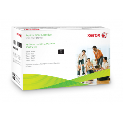 Cartucho de tóner negro. Equivalente a HP Q7560A. Compatible con HP Colour LaserJet 2700, Colour LaserJet 3000