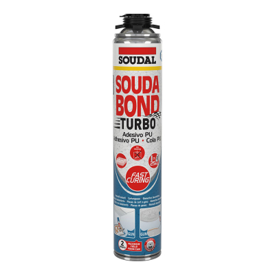 Espuma adhesiva turbo soudabon turbo pistola 750 ml