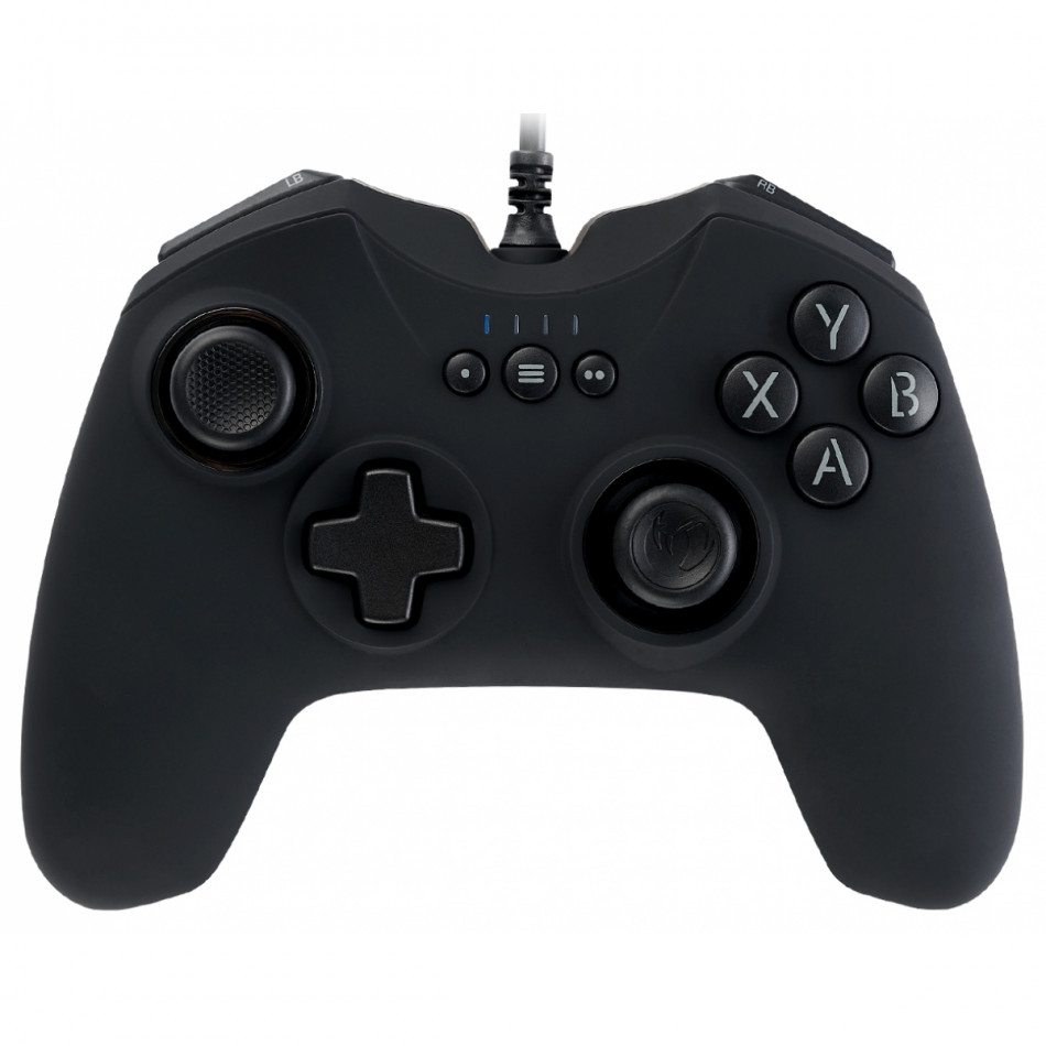 GC-100XF Negro USB Gamepad Analógico/Digital PC