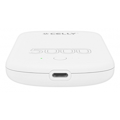 MAGPB5000PROWH batería externa 5000 mAh Cargador inalámbrico Blanco