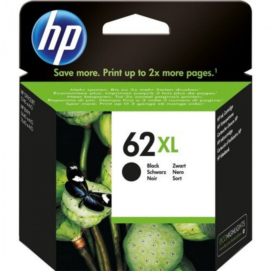 HP Cartucho 62XL Negro Officejet 5740