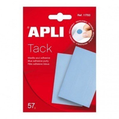 Masilla Adhesiva Apli Tack/ 57g/ Azul