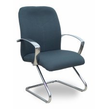 Piqueras y Crespo Sillón Caudete confidente patín bali gris oscuro