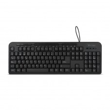 Teclado Vorago KB-204 teclado USB Español Negro