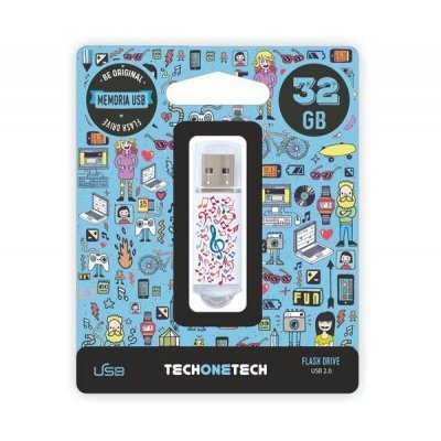 Pendrive 32GB Tech One Tech Music Dream USB 2.0