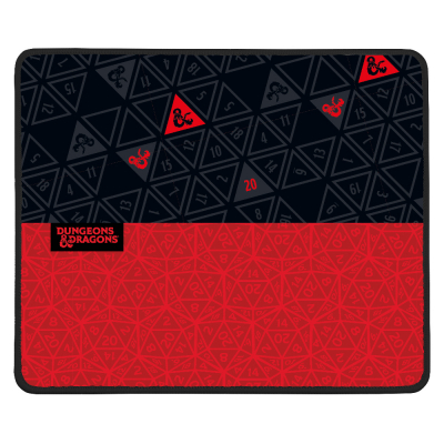 3328170292313 Alfombrilla de ratón para juegos Negro, Rojo
